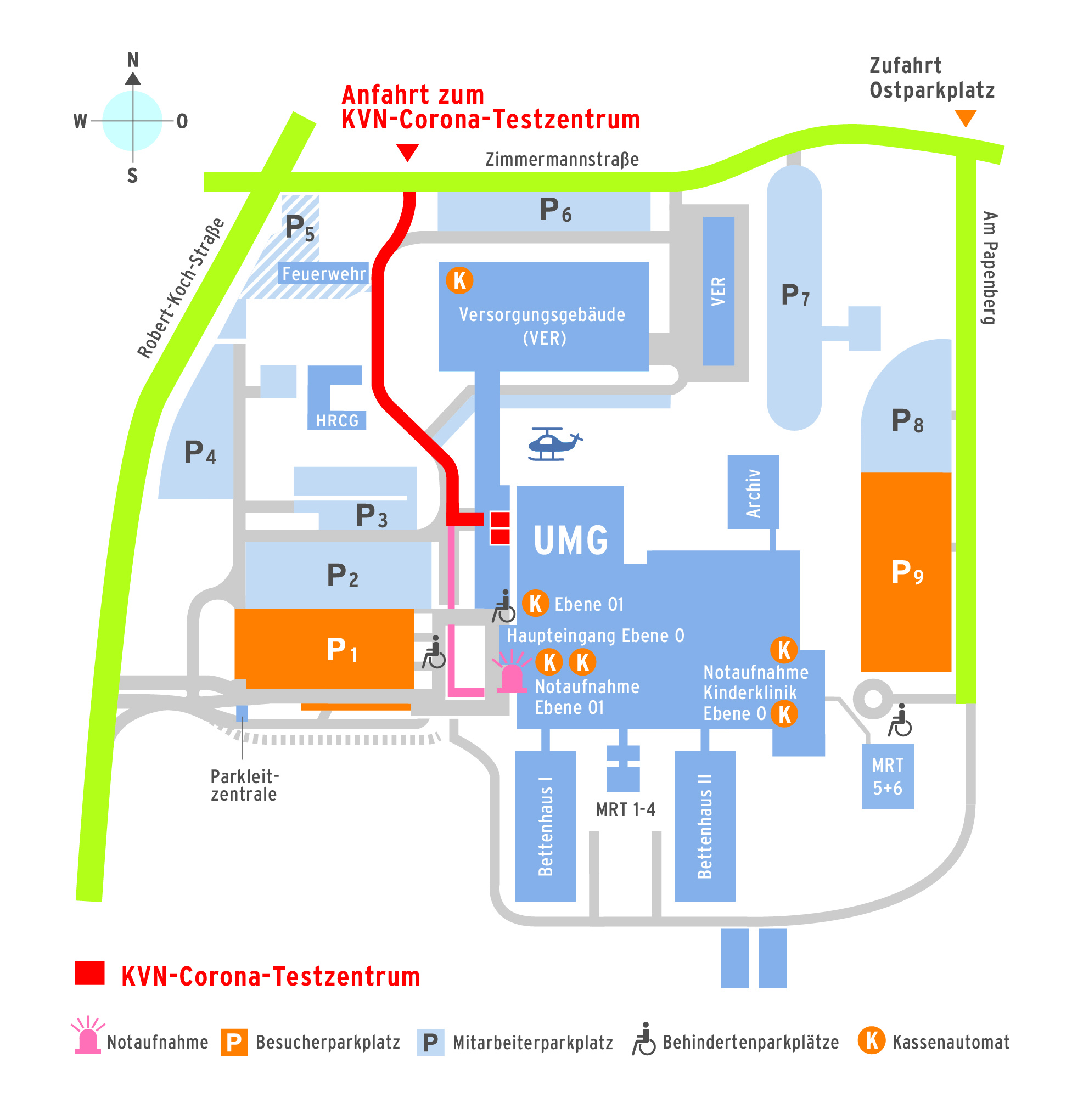 Universitätsmedizin Göttingen: Corona