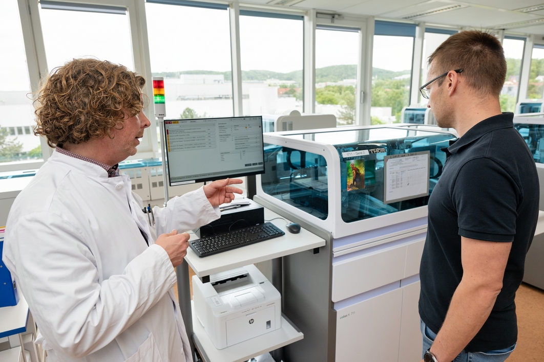 Bild zur Presseinformation "Neues Interdisziplinäres UMG-Labor stärkt Diagnostik in Südniedersachsen"