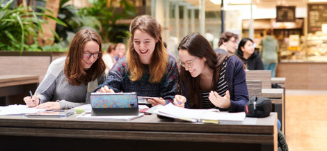 Studentinnen beim Lernen