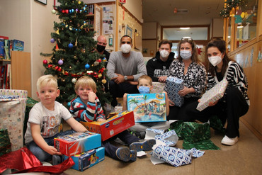 BG Göttingen spendet krebskranken Kindern Weihnachtsgeschenke