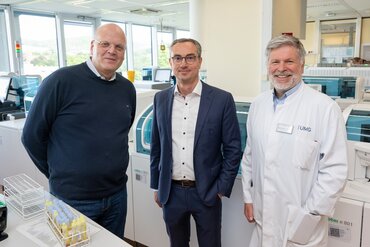 Bild zur Presseinformation "Neues Interdisziplinäres UMG-Labor stärkt Diagnostik in Südniedersachsen"
