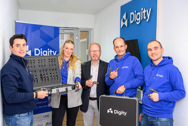 Bild zur Presseinformation "Startschuss für „Digity“: Ausgründung des Göttinger Startups für Fingerorthesen erfolgreich abgeschlossen"