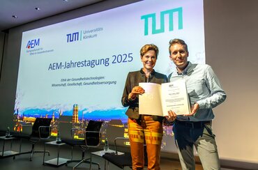 Bild zur Presseinformation "Nachwuchspreis 2025 der Akademie für Ethik in der Medizin geht an zwei Autoren"