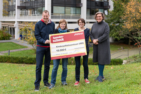 Von Herzen für die Schwächsten Spende für das Kinderpalliativzentrum