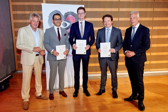 Bild zur Presse-News "Ausgezeichnete Forschung: Wilhelm P. Winterstein-Preis der Deutschen Herzstiftung geht an vorklinische Herzpflaster-Studie"