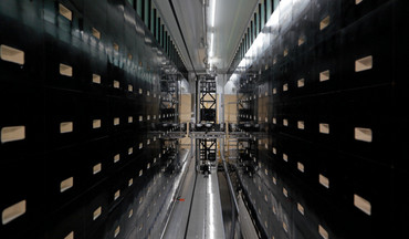 Sample storage of the "Biobank"