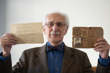 Bild zur Presse-News "Ehrendoktorwürde der Medizinischen Fakultät für Gynäkologen und Holocaust-Zeitzeugen Dr. Leon Weintraub"