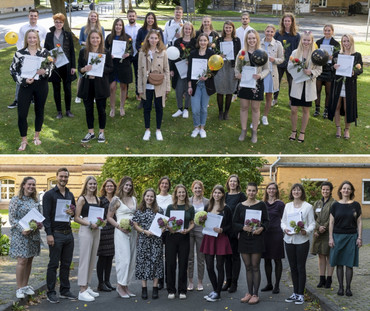 Link zur Presseinformation Nr. 126 zum Thema "21 Physiotherapie-Studierende und 9 Logopädie-Studierende mit erfolgreichem Examen und weiter auf dem Weg zum Bachelor""