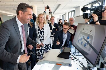 Bild zur Presseinformation "Innovative Technologien für die Zukunft der Chirurgie an der Universitätsmedizin Göttingen"