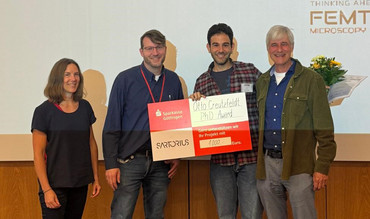 Presseinformation zum Thema "Doktorandenpreis für Göttinger Nachwuchswissenschaftler*innen"
