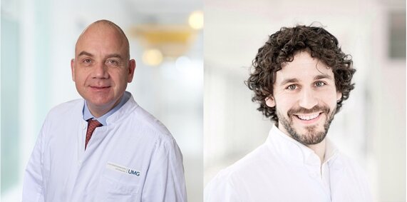 Prof. Dr. Michael Ghadimi und Prof. Dr. Dr. Philipp Brockmeyer